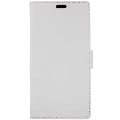 Xiaomi Redmi 4X  atverčiamas baltas odinis dėklas, knygutė - piniginė / Priedai.lt