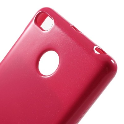 Xiaomi Redmi 3s Mercury tumši rozs cieta silikona (TPU) apvalks / vacins.lv