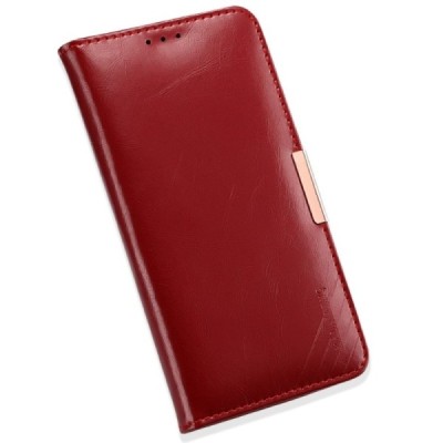 Samsung Galaxy S8 (G950) „Kalaideng“ Royale ādas atvēramais bordo maciņš / Vacins.lv