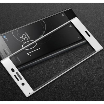 Sony Xperia XZ Premium (Sony Xperia XZ Premium Dual) 3D Rewan Tempered Glass balts ekrāna aizsargstikls / Vacins.lv