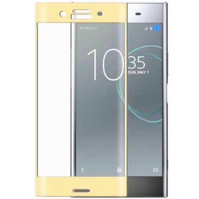 Sony Xperia XZ Premium (Sony Xperia XZ Premium Dual) 3D Rewan Tempered Glass zelta ekrāna aizsargstikls / Vacins.lv