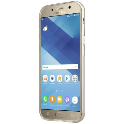 Samsung Galaxy A7 2017 (A720) Nillkin Nature plonas skaidrus (permatomas) silikoninis TPU bespalvis dėklas / Priedai.lt