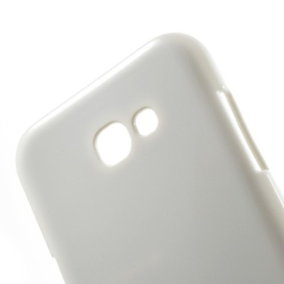Samsung Galaxy A7 2017 (A720) Mercury baltas kieto silikono (TPU) dėklas / Priedai.lt