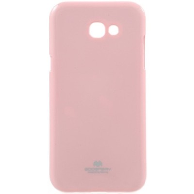 Galaxy A7 2017 (A720) Mercury gaiši rozs cieta silikona (TPU) apvalks / vacins.lv