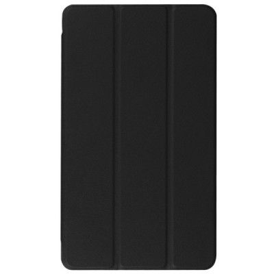 Huawei MediaPad M3 8.4 atverčiamas juodas odinis dėklas - knygutė / Priedai.lt