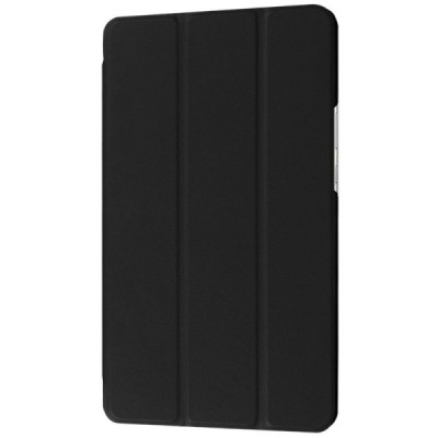 Huawei MediaPad M3 8.4 atverčiamas juodas odinis dėklas - knygutė / Priedai.lt