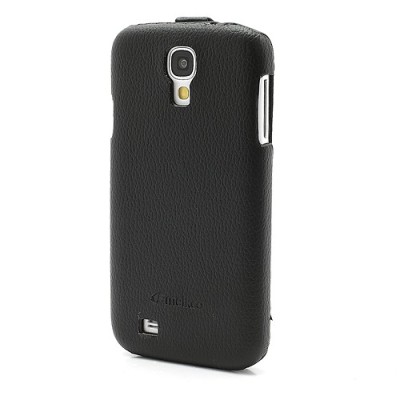 Greznais „Melkco“ ādas atvērams melns Samsung Galaxy S4 i9505, i9500 futrālis / Vacins.lv
