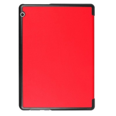 Huawei MediaPad T3 10 atvēramais sarkans maciņš / Vacins.lv