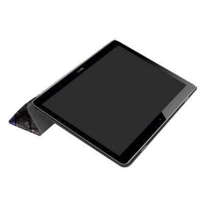 Huawei MediaPad T3 10 atvēramais krāsains maciņš / Vacins.lv