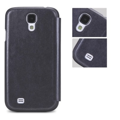 „Nillkin“ Easy Samsung Galaxy S4 i9505, i9500 atvēramais melns ādas maciņš / Vacins.lv