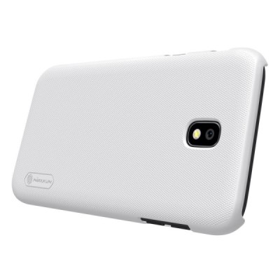 Samsung Galaxy J5 2017 (J530) Nillkin Frosted Shield balts plastmasas apvalks + ekrāna aizsargplēve / Vacins.lv
