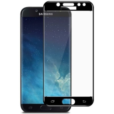 Samsung Galaxy J5 2017 (J530) Imak Tempered Glass melns ekrāna aizsargstikls / Vacins.lv