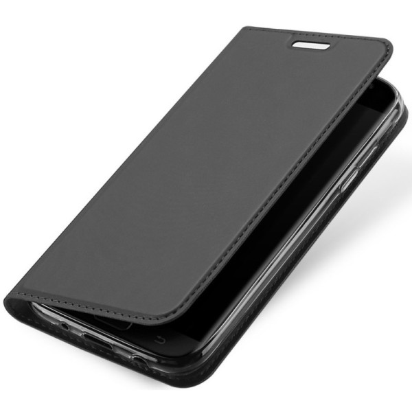 „Dux Ducis“ Skin atverčiamas dėklas - juodas (Galaxy J5 2017)