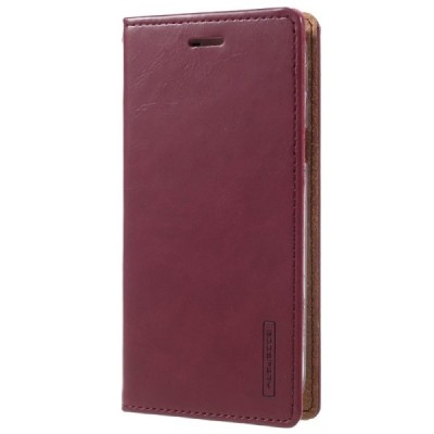 „Mercury“ Bravo Diary Samsung Galaxy J5 2017 (J530) bordo ādas maciņš / Vacins.lv