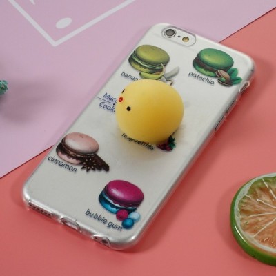 Apple iPhone 6 (6s) „Squezy“ Yolk cieta silikona (TPU) dzidrs apvalks / vacins.lv