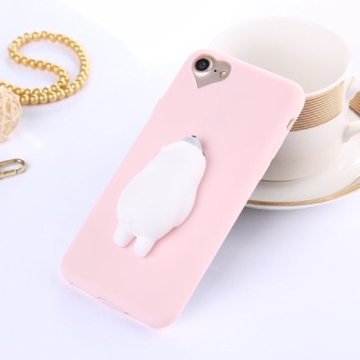 Apple iPhone 6 (6s) „Squezy“ Polar Bear cieta silikona (TPU) rozs apvalks / vacins.lv