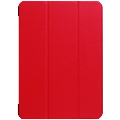 Apple iPad Pro 10.5" (Air 2019) atverčiamas raudonas odinis dėklas - knygutė / Priedai.lt