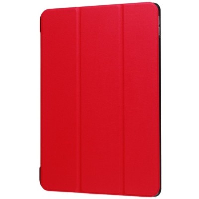 Apple iPad Pro 10.5" (Air 2019) atverčiamas raudonas odinis dėklas - knygutė / Priedai.lt