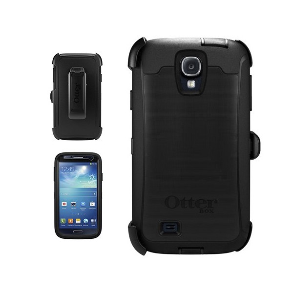 „OtterBox“ Defender apvalks - melns (Galaxy S4)
