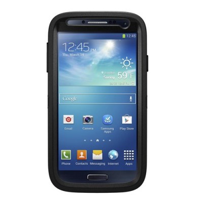 „OtterBox“ Defender melns Samsung Galaxy S4 apvalks / vacins.lv