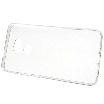 HTC One X10 skaidrus (permatomas) kieto silikono TPU ploniausias pasaulyje bespalvis dėklas / Priedai.lt