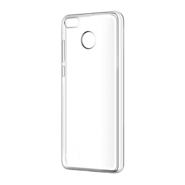 Kieto silikono (TPU) dėklas - skaidrus (Redmi 4X)