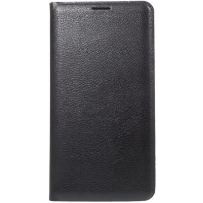 Samsung Galaxy J3 2017 (J330) melns atvēramais Flip Wallet ādas maciņš - maks / Vacins.lv