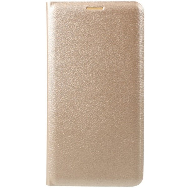 „Flip Wallet“ atverčiamas dėklas - auksinis (Galaxy J3 2017)