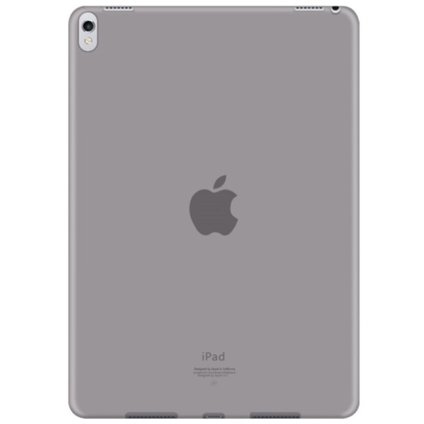 Cieta silikona (TPU) apvalks - dzidrs, pelēks (iPad Pro 10.5 / iPad Air 2019)