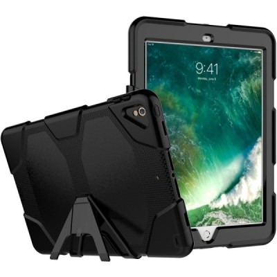 Apple iPad Pro 10.5" (Air 2019) sustiprintos apsaugos dėklas - juodas - nugarėlė / Priedai.lt