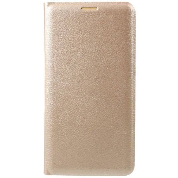 „Flip Wallet“ atverčiamas dėklas - auksinis (Galaxy J7 2017)