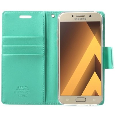 „Mercury“ Goospery Samsung Galaxy A7 2017 (A720) mėtinis odinis dėklas / Priedai.lt