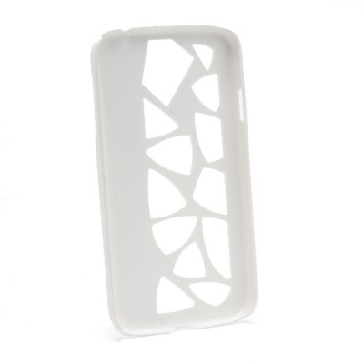 Samsung Galaxy S IV moderns balts apvalks / vacins.lv