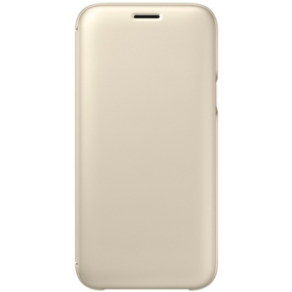 „Samsung“ Wallet Cover atvērams maciņš - zelta (Galaxy J5 2017)