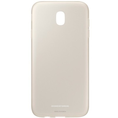 Samsung Galaxy J7 2017 (J730) cieta silikona (TPU) zelta apvalks / vacins.lv