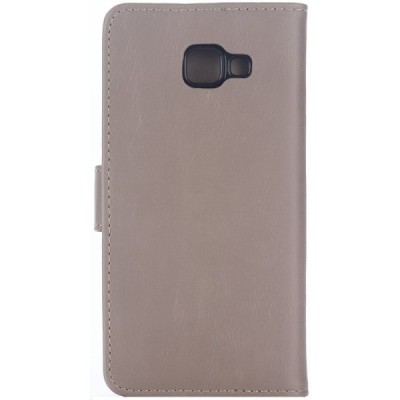 Samsung Galaxy A7 2017 (A720) atvēramais ādas smilšains retro maciņš (maks) / Vacins.lv