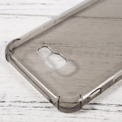 Samsung Galaxy A7 2017 (A720) dzidrs cieta silikona (TPU) pelēks apvalks / Vacins.lv