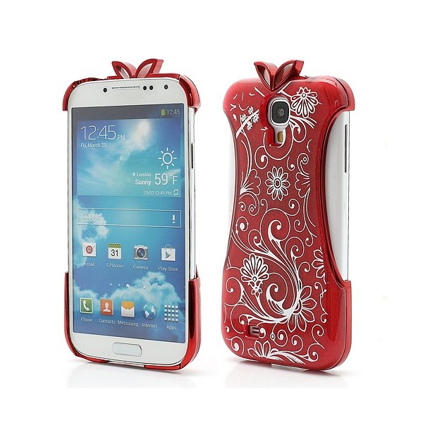 „Cheongsam“ Design apvalks - sarkans (Galaxy S4)