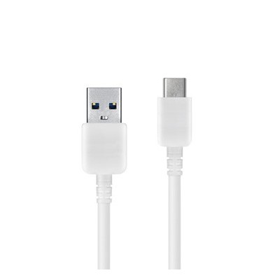 Oficiāls Samsung USB Type-C balts vads 1,5 m (EP-DW700CWE, origināls) / Vacins.lv