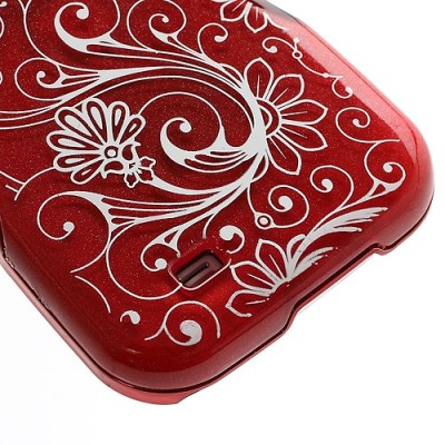 Stilīgs „Cheongsam Design“ sarkans Samsung Galaxy S4 i9505 apvalks / Vacins.lv