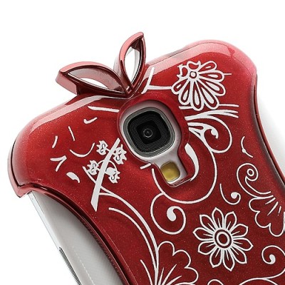 Stilīgs „Cheongsam Design“ sarkans Samsung Galaxy S4 i9505 apvalks / Vacins.lv