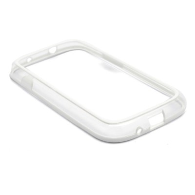 Samsung Galaxy S4 dzidrs, caurspīdīgs „RoSH“ rāmis (sānu apmale, bamperis) - balts / Vacins.lv