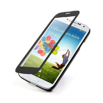 „Fimor“ atverčiamas juodas Samsung Galaxy S4 dėklas - dangtelis / Priedai.lt