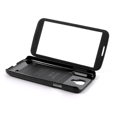 „Fimor“ atverčiamas juodas Samsung Galaxy S4 dėklas - dangtelis / Priedai.lt