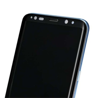 Samsung Galaxy S8+ (G955) HOCO Tempered Glass melns ekrāna aizsargstikls / Vacins.lv