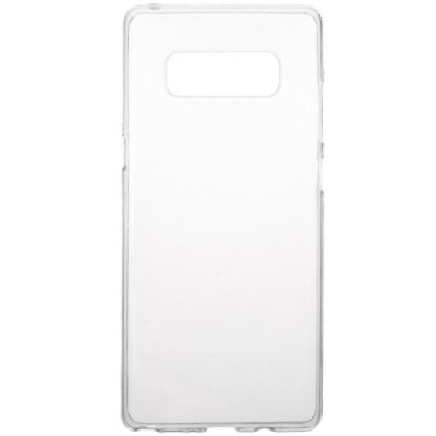Samsung Galaxy Note 8 (N950F) skaidrus (permatomas) kieto silikono TPU bespalvis dėklas / Priedai.lt