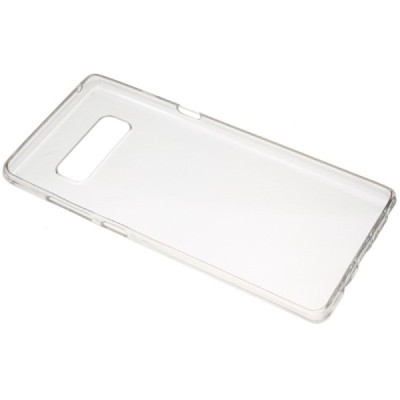 Samsung Galaxy Note 8 (N950F) skaidrus (permatomas) kieto silikono TPU bespalvis dėklas / Priedai.lt