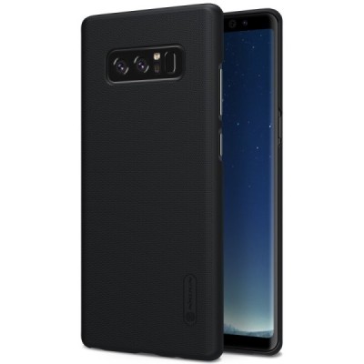 Nillkin Frosted Shield Samsung Galaxy Note 8 (N950F) juodas plastikinis dėklas / Priedai.lt