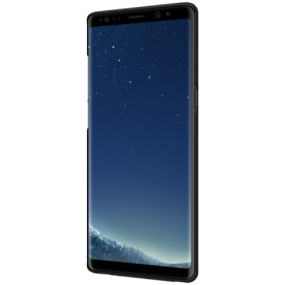 Nillkin Frosted Shield Samsung Galaxy Note 8 (N950F) juodas plastikinis dėklas / Priedai.lt