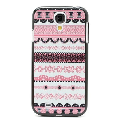 Rakstains rozs Samsung Galaxy S4 plastmasas apvalks / vacins.lv